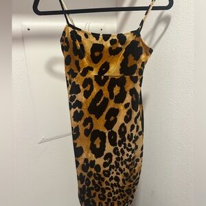 Forever 21 Leopard Print Mini Dress